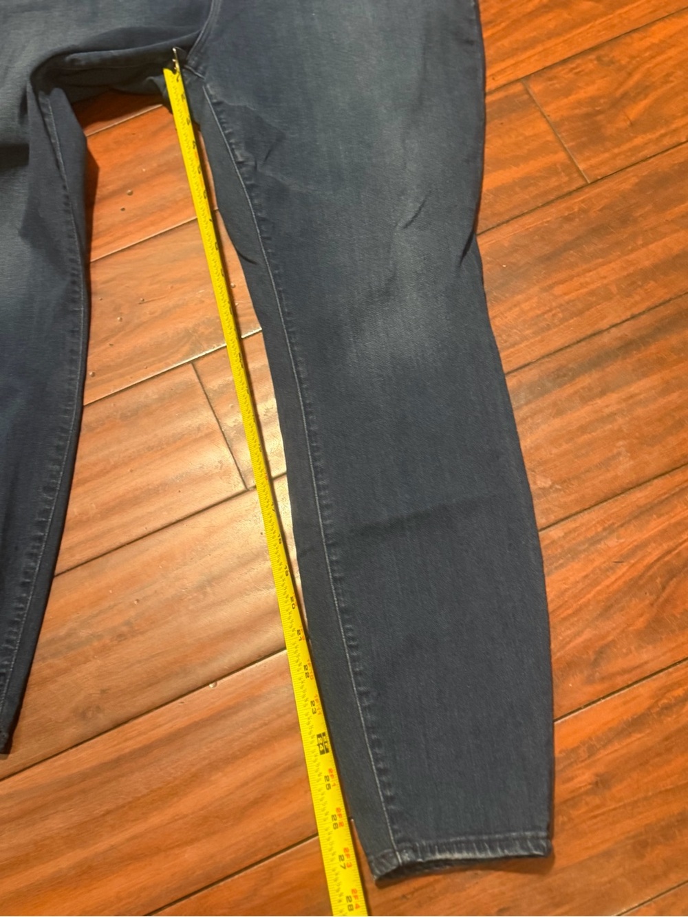 Good American Indigo High-Stretch Skinny Jeans SZ 18 - Picture 5 of 9